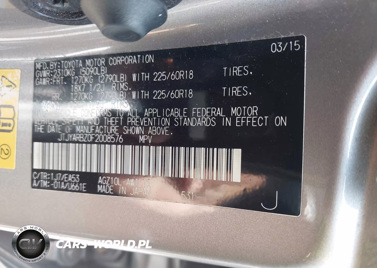 2015 Lexus Nx 200T VIN:JTJYARBZ0F2008576 - 9