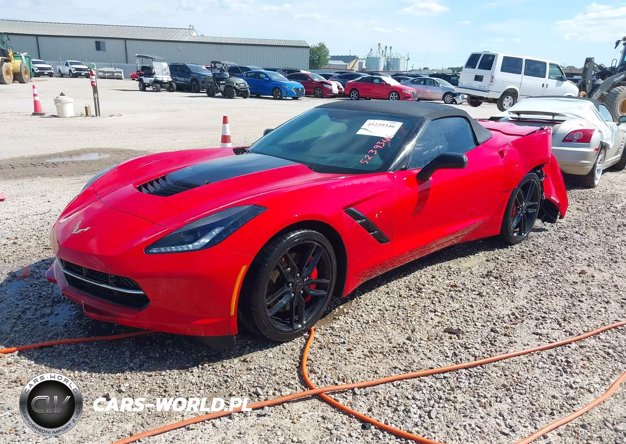 2016 Chevrolet Corvette Stingray Z51 VIN:1G1YK3D74G5114174 - 2