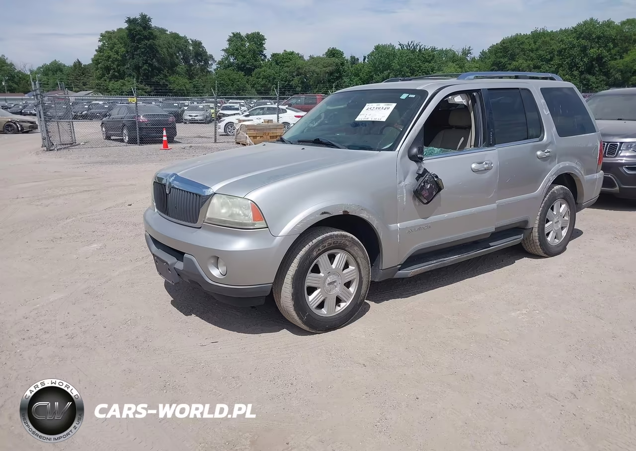 2003 Lincoln Aviator VIN:5LMEU78H93ZJ53000 - 2