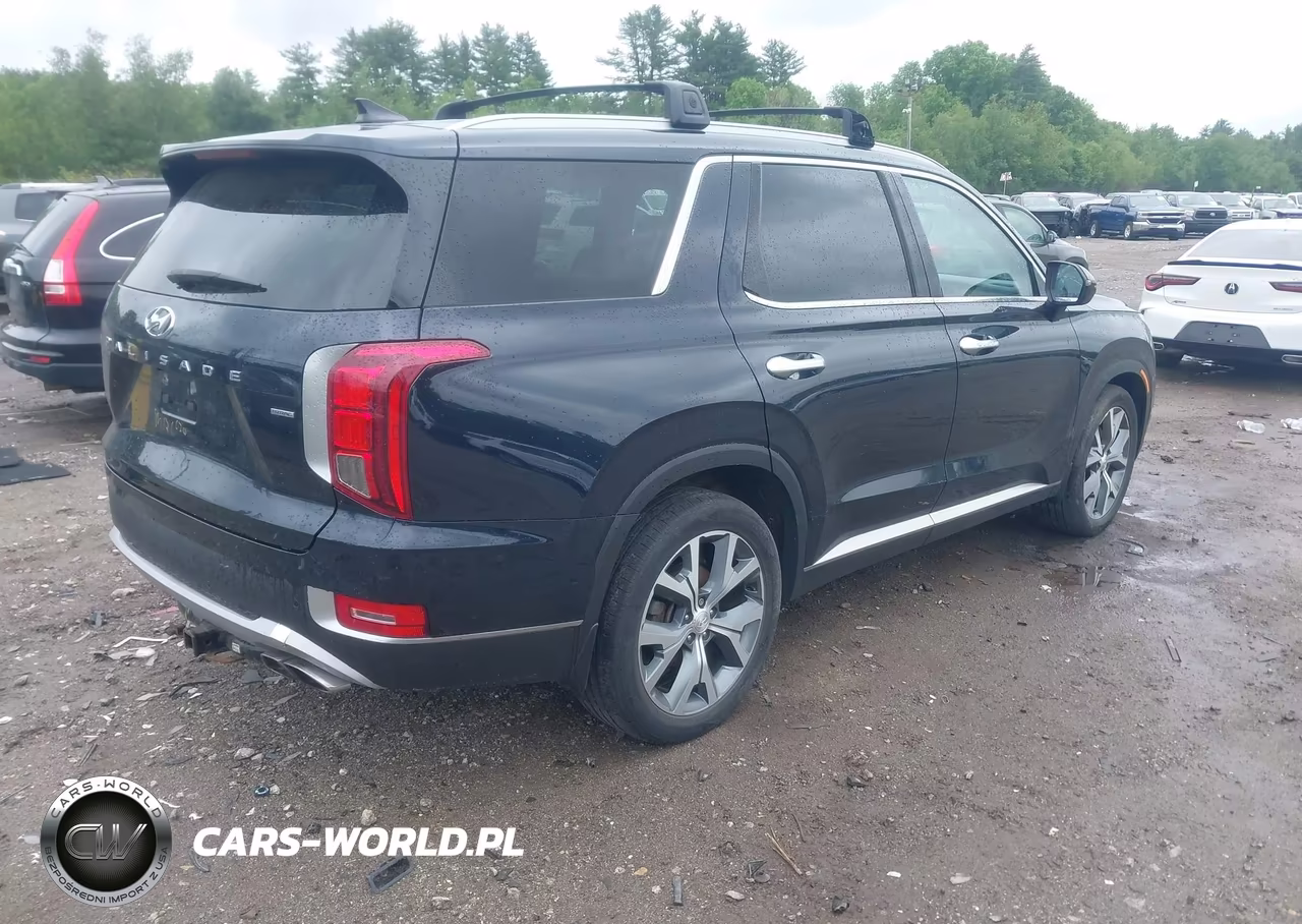 2021 Hyundai Palisade Sel VIN:KM8R4DHEXMU232201 - 4