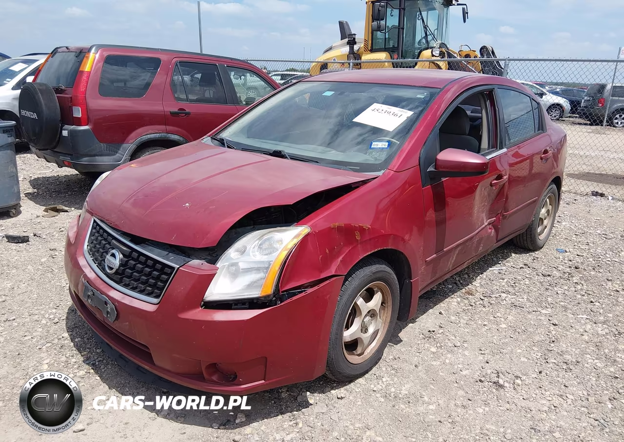 2008 Nissan Sentra 2.0 VIN:3N1AB61EX8L626961 - 2