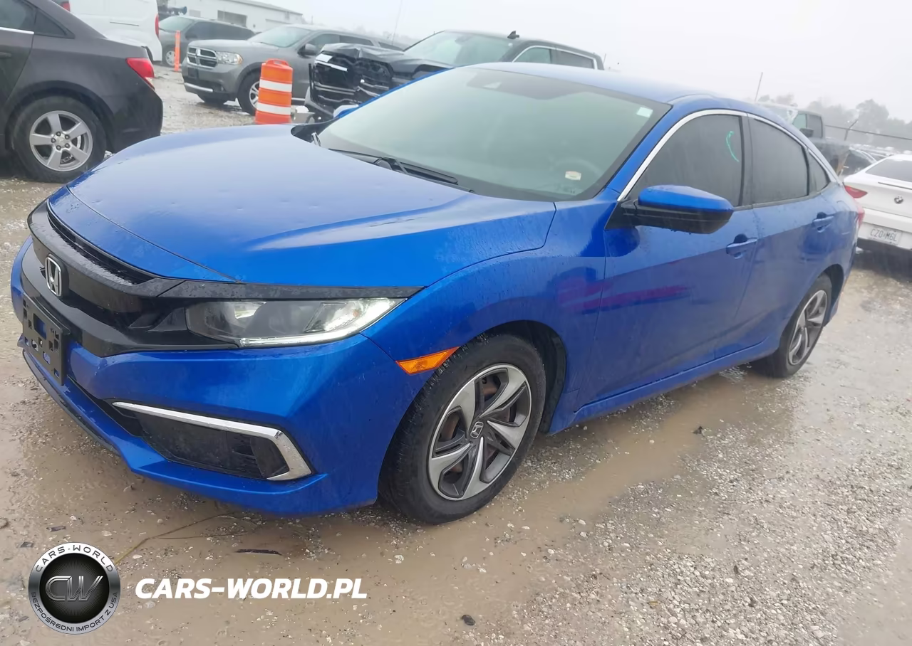 2019 Honda Civic Lx VIN:19XFC2F65KE016777 - 2