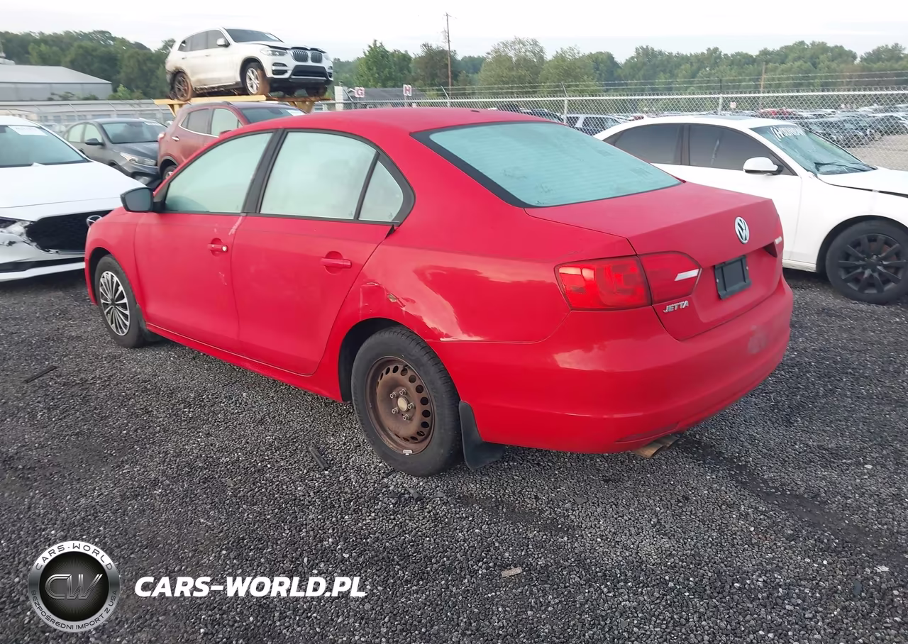 2013 Volkswagen Jetta 2.0L S VIN:3VW2K7AJ5DM260414 - 3