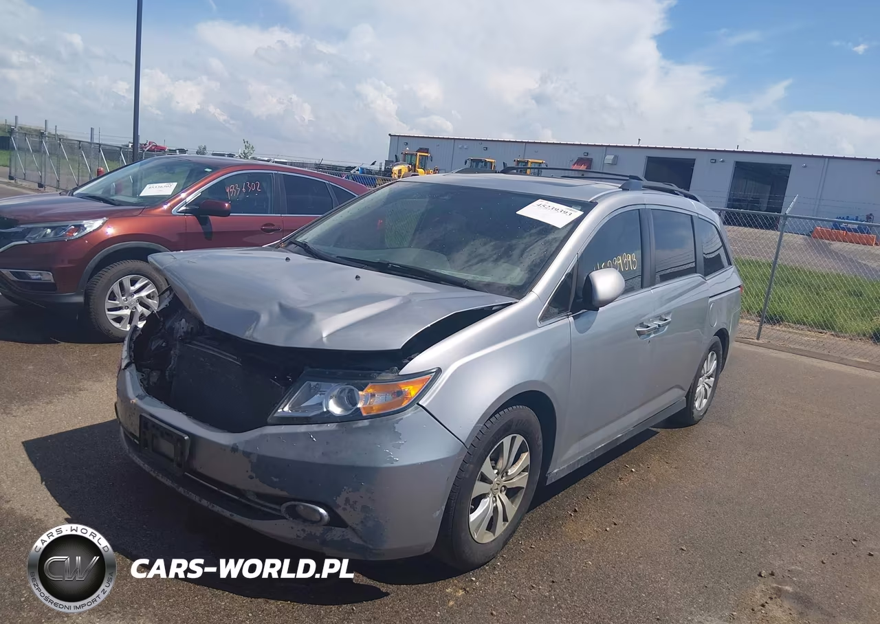 2017 Honda Odyssey Ex-L VIN:5FNRL5H60HB015213 - 2