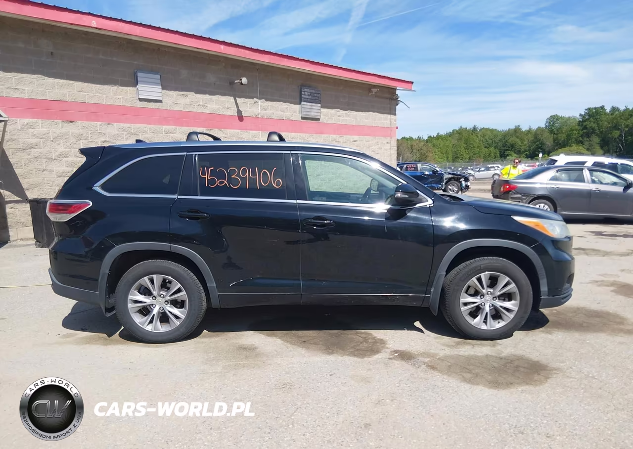 2014 Toyota Highlander Xle V6 VIN:5TDJKRFH2ES054565 - 13