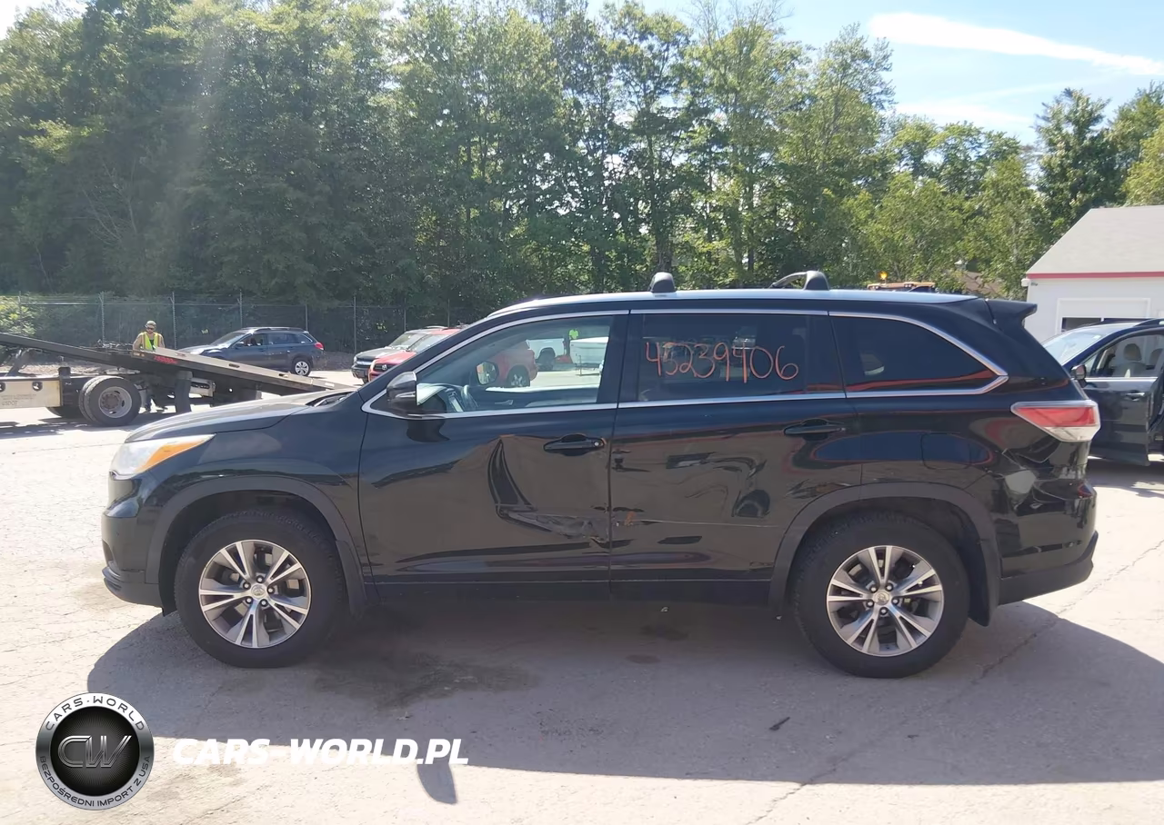 2014 Toyota Highlander Xle V6 VIN:5TDJKRFH2ES054565 - 14