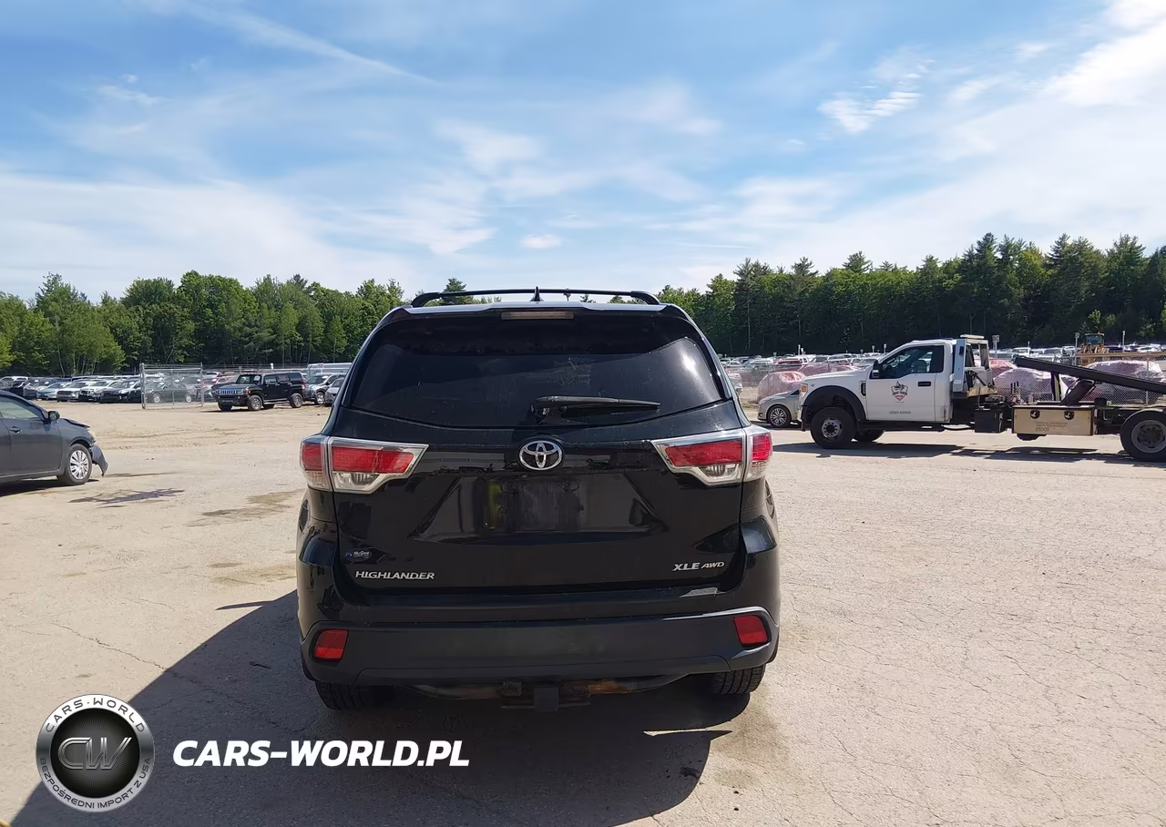 2014 Toyota Highlander Xle V6 VIN:5TDJKRFH2ES054565 - 16
