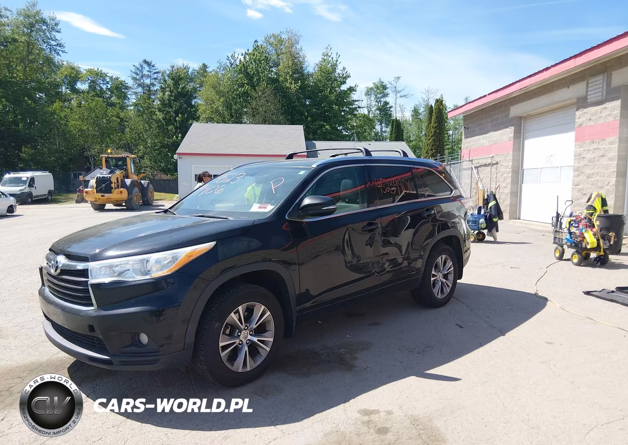 2014 Toyota Highlander Xle V6 VIN:5TDJKRFH2ES054565 - 2