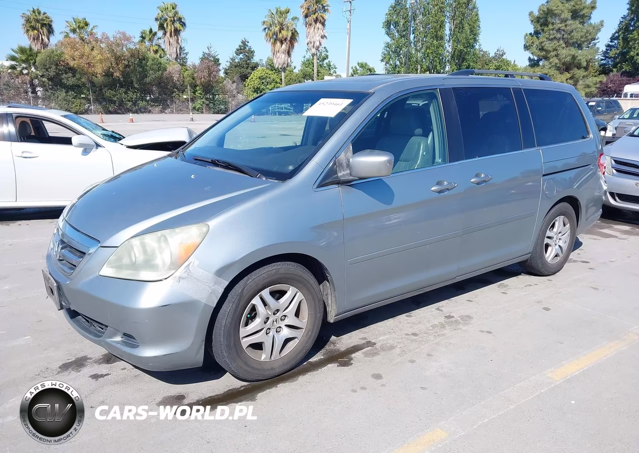 2005 Honda Odyssey Ex-L VIN:5FNRL38625B049265 - 2
