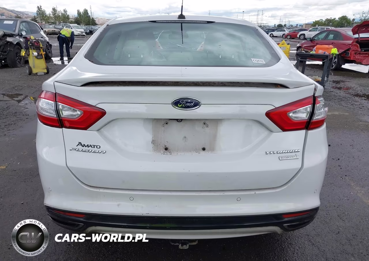 2015 Ford Fusion Titanium VIN:3FA6P0K95FR164702 - 16