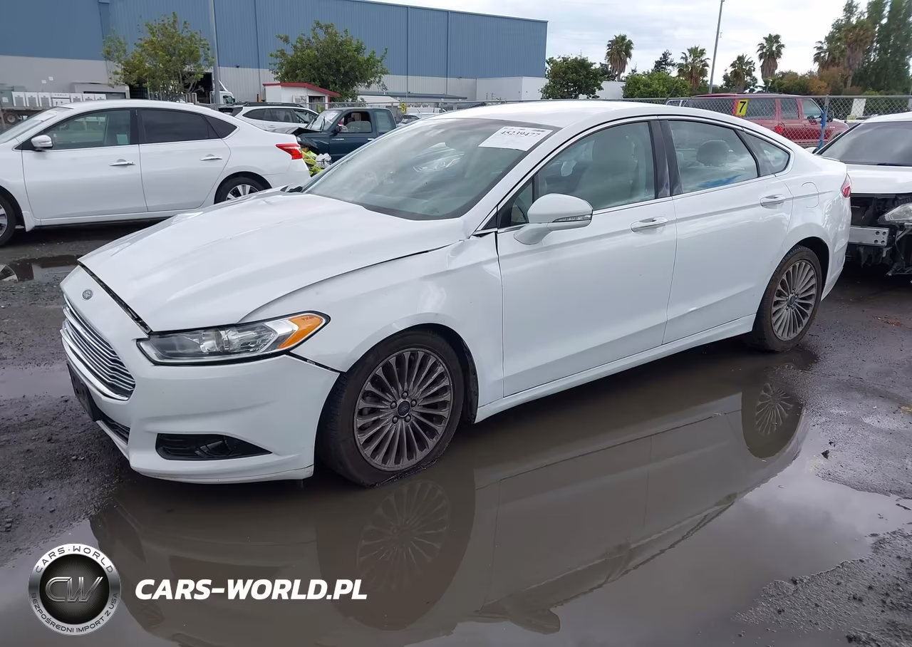 2015 Ford Fusion Titanium VIN:3FA6P0K95FR164702 - 2