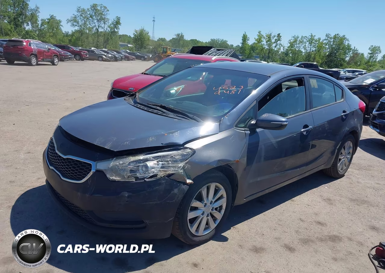 2014 Kia Forte Lx VIN:KNAFX4A67E5135368 - 2
