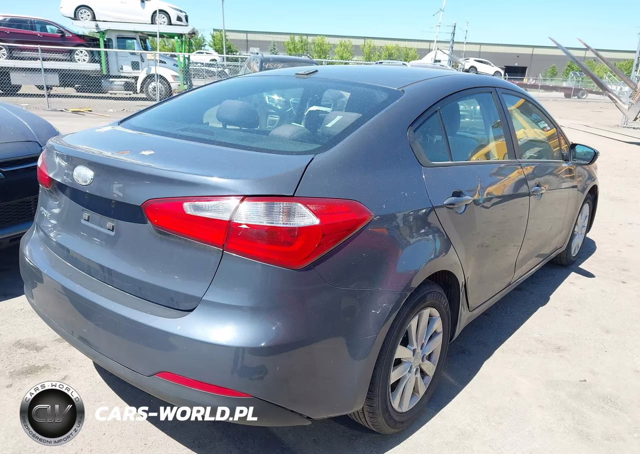 2014 Kia Forte Lx VIN:KNAFX4A67E5135368 - 4