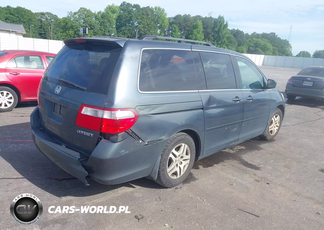 2005 Honda Odyssey Ex VIN:5FNRL384X5B411003 - 4