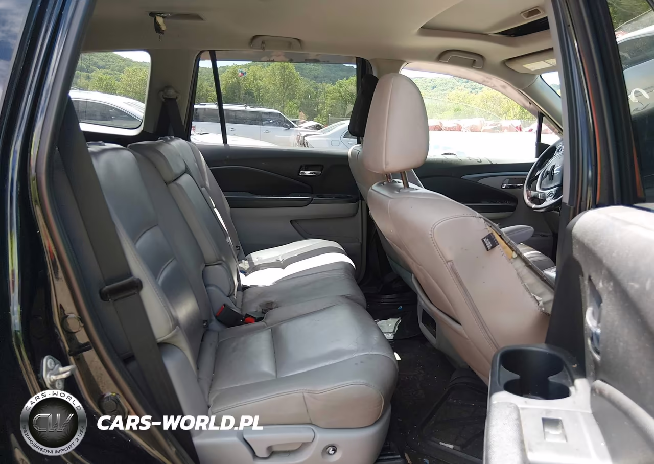 2017 Honda Pilot Ex-L VIN:5FNYF6H75HB006086 - 8