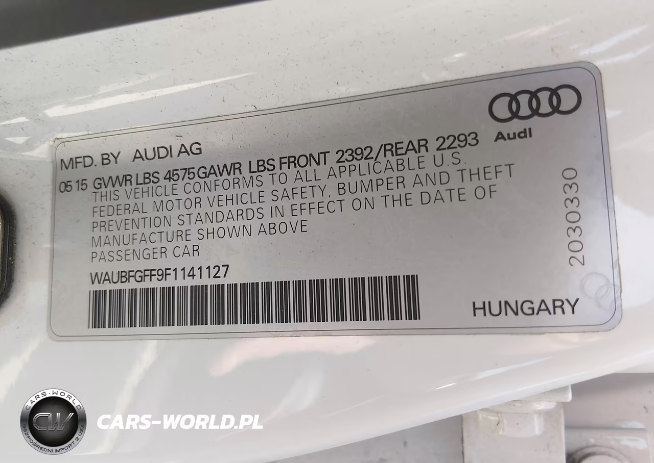 2015 Audi A3 2.0T Premium VIN:WAUBFGFF9F1141127 - 9