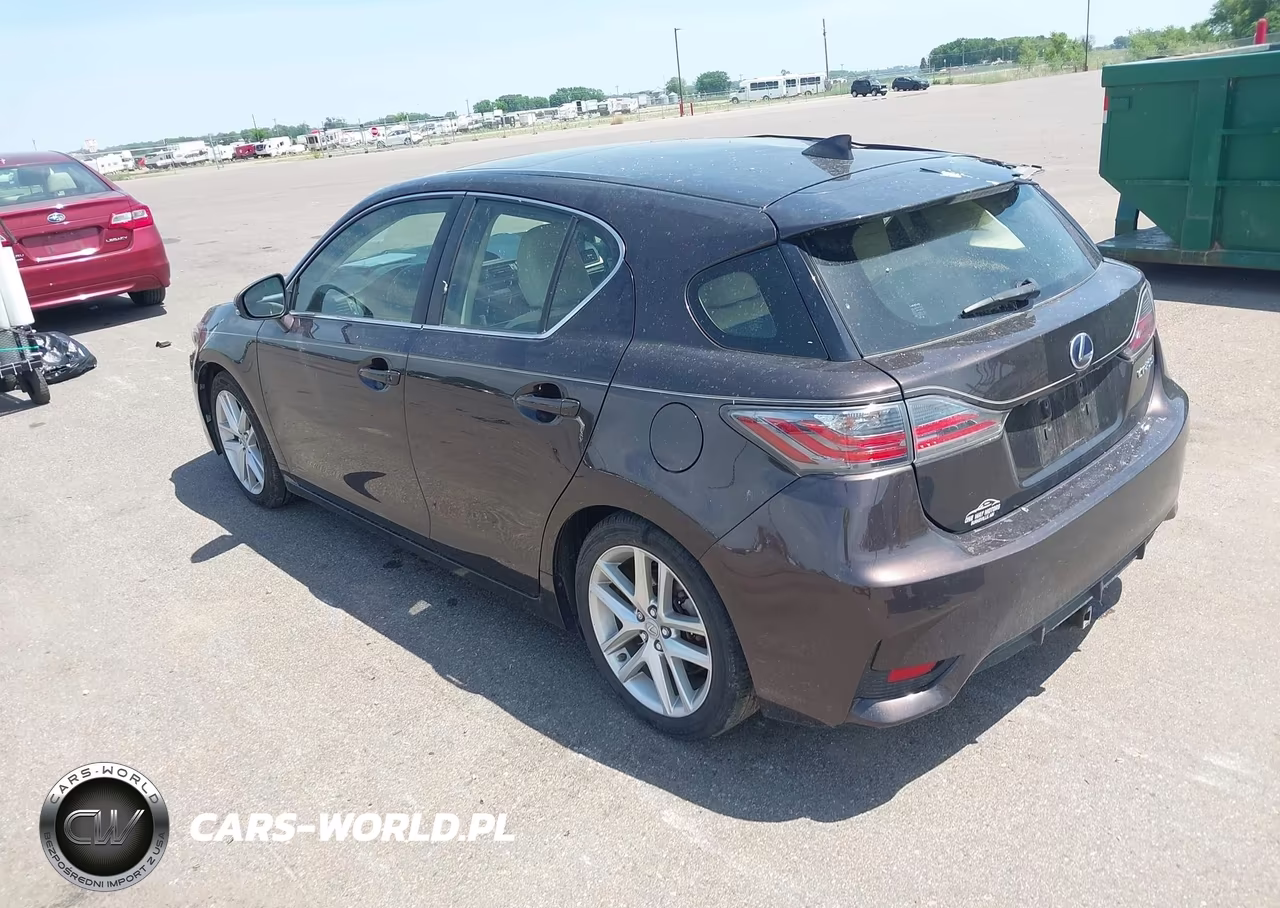 2014 Lexus Ct 200H VIN:JTHKD5BHXE2194382 - 3