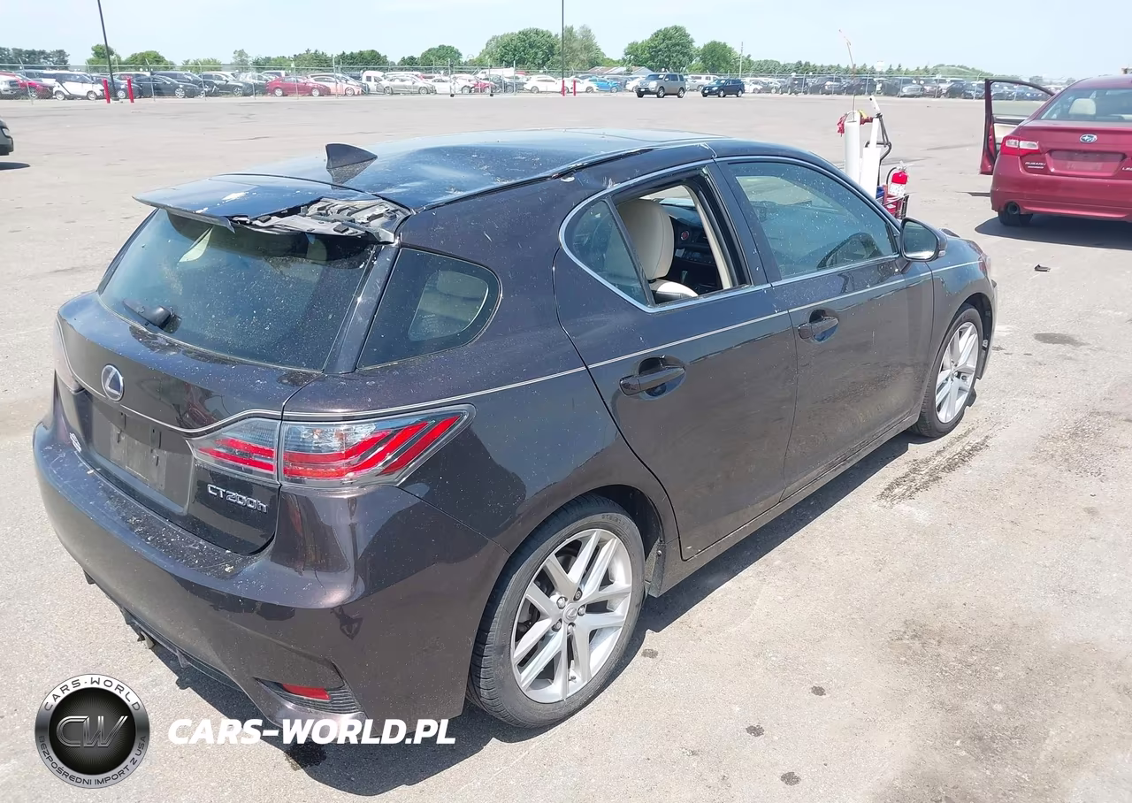 2014 Lexus Ct 200H VIN:JTHKD5BHXE2194382 - 4