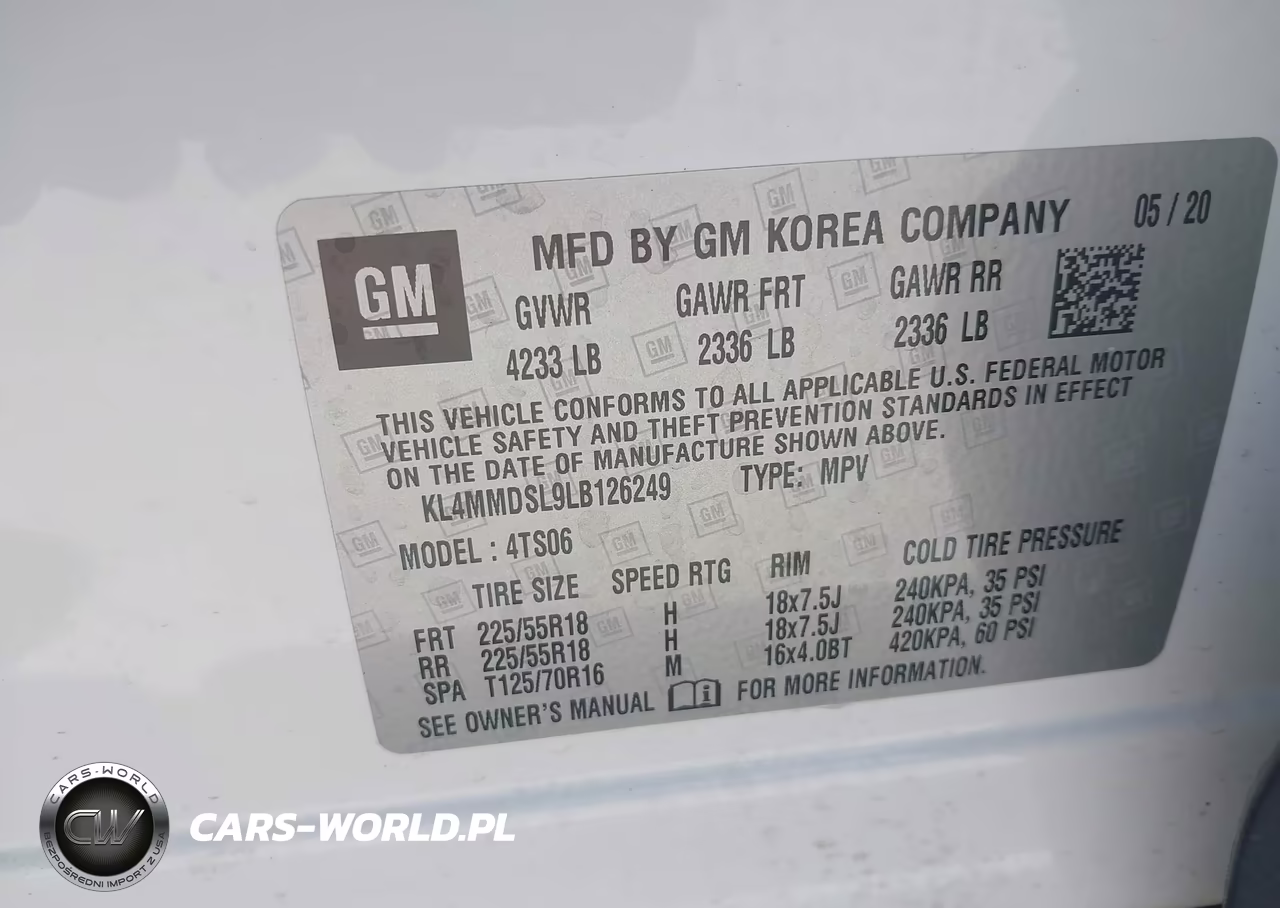 2020 Buick Encore Gx Fwd Select VIN:KL4MMDSL9LB126249 - 9