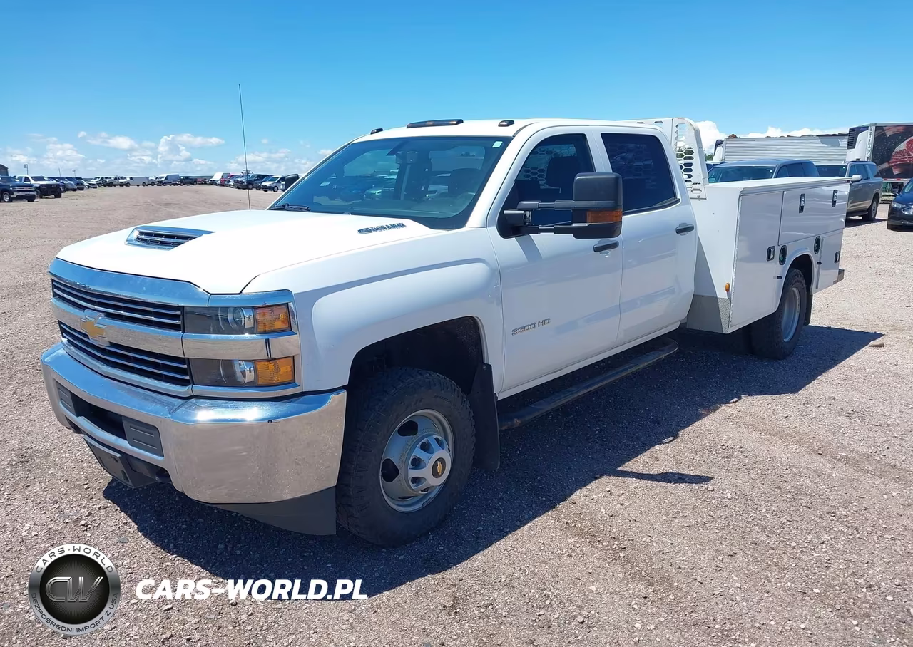 2018 Chevrolet Silverado 3500Hd Chassis Wt VIN:1GB4KYCY8JF206410 - 2