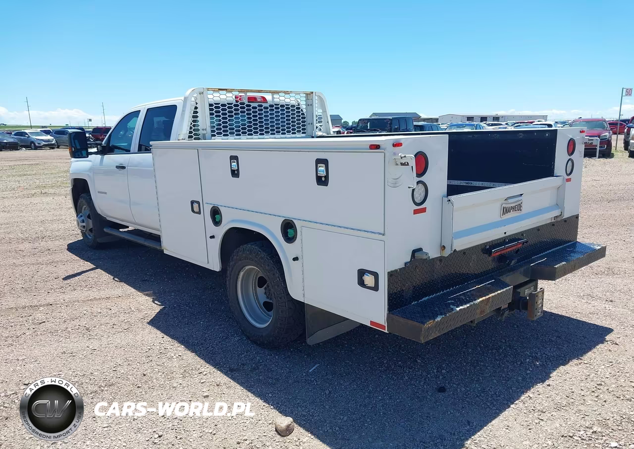 2018 Chevrolet Silverado 3500Hd Chassis Wt VIN:1GB4KYCY8JF206410 - 3