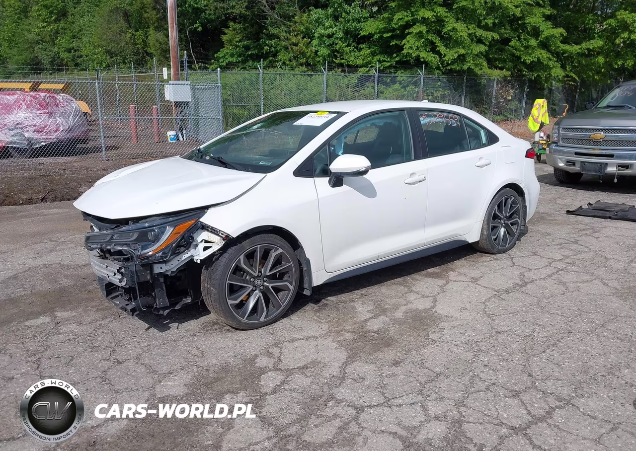 2020 Toyota Corolla Se VIN:5YFS4RCE5LP039007 - 2