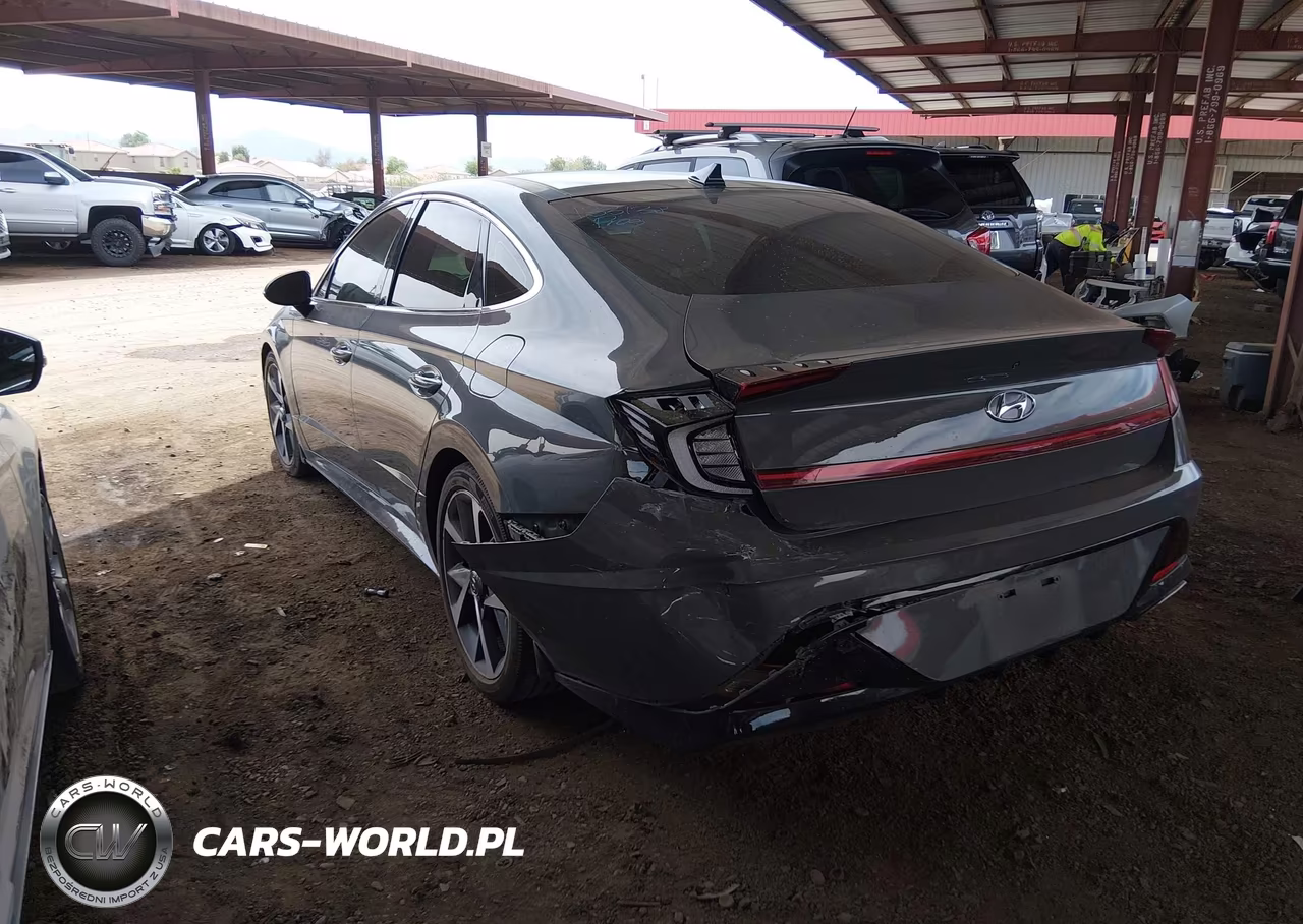 2021 Hyundai Sonata Sel Plus VIN:5NPEJ4J2XMH081205 - 3