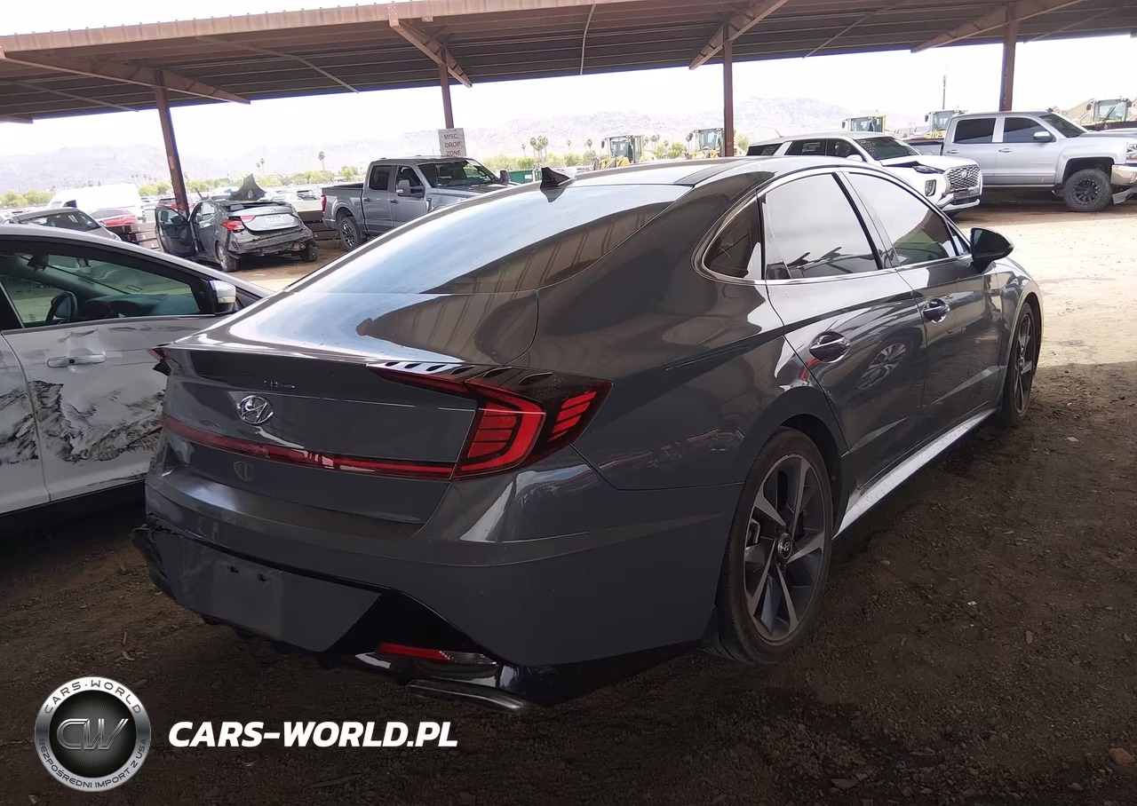 2021 Hyundai Sonata Sel Plus VIN:5NPEJ4J2XMH081205 - 4