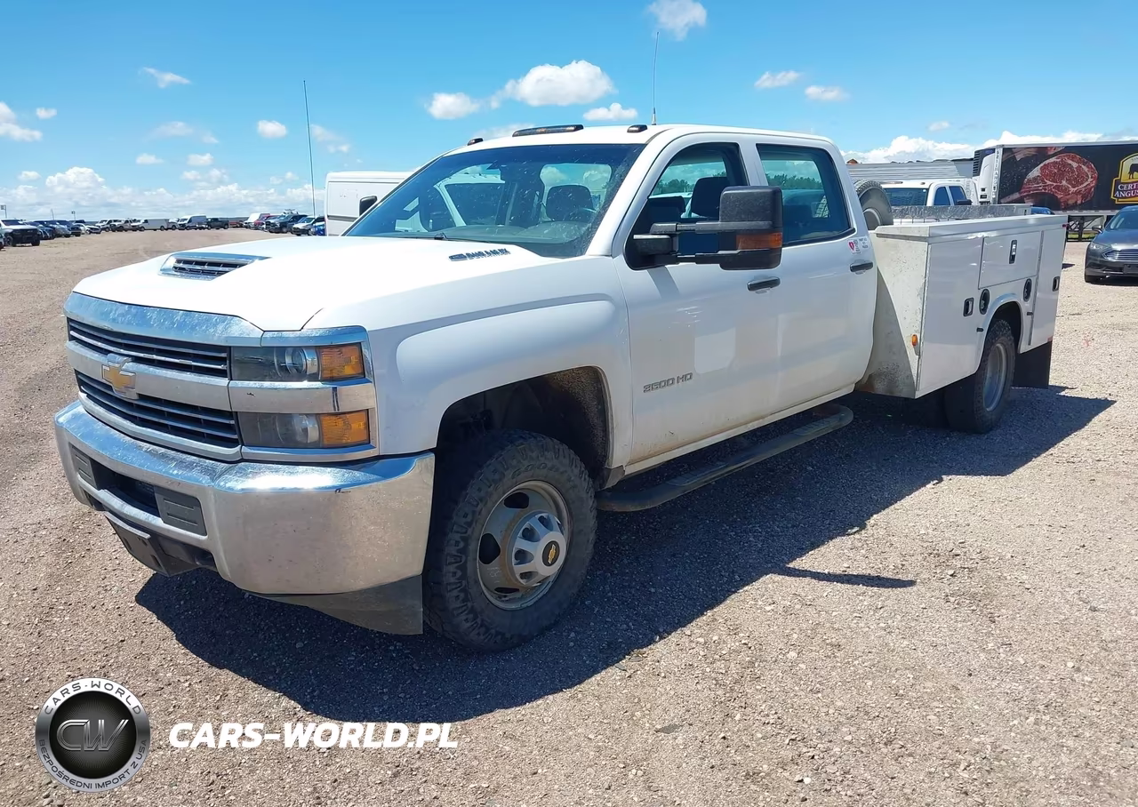 2018 Chevrolet Silverado 3500Hd Chassis Wt VIN:1GB4KYCY0JF254872 - 2