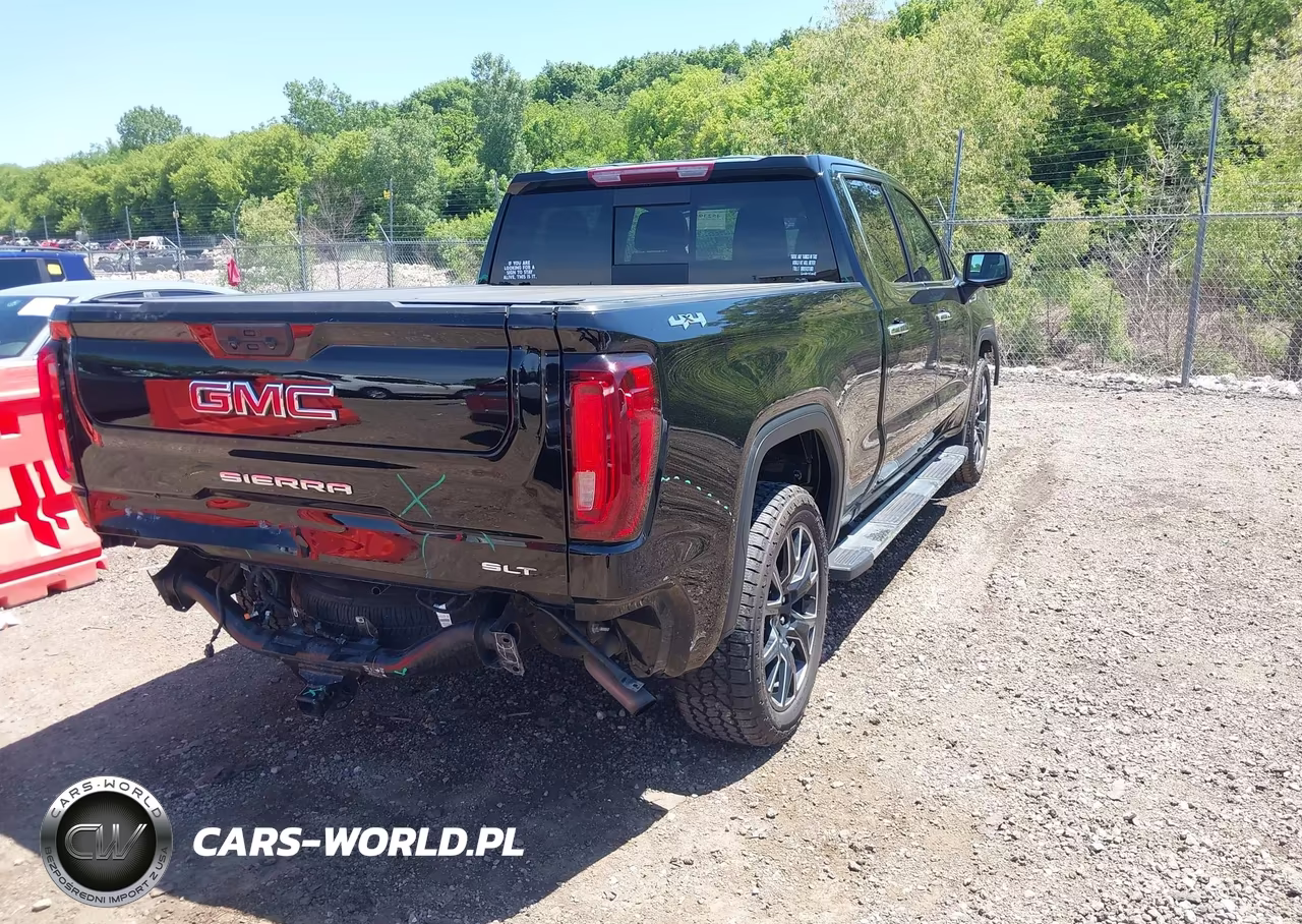 2024 GMC Sierra 1500 4Wd Standard Box Slt VIN:1GTUUDED4RZ238502 - 4