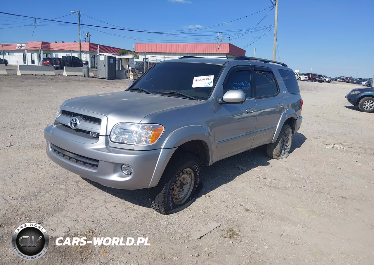 2007 Toyota Sequoia Sr5 V8 VIN:5TDBT44A67S285613 - 2