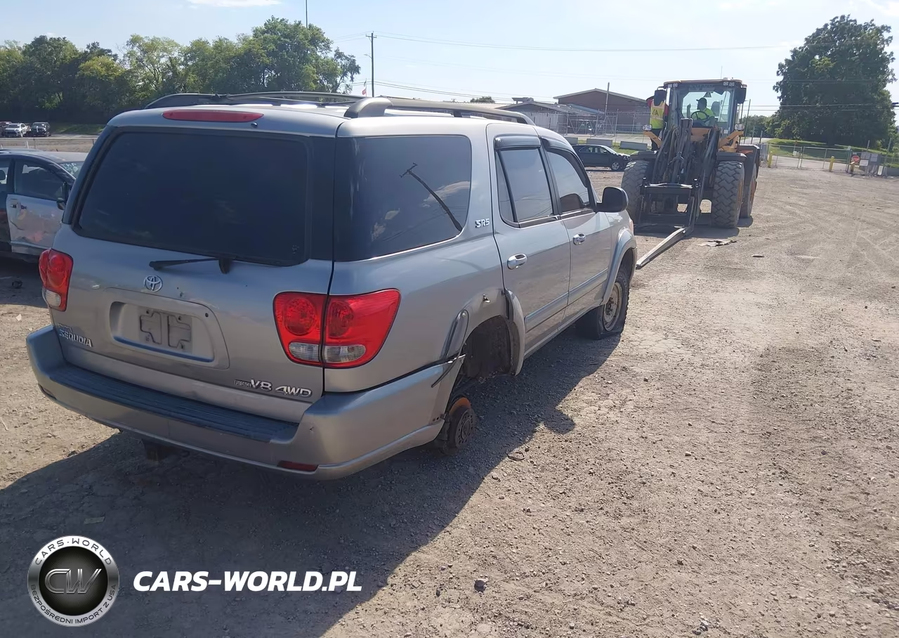 2007 Toyota Sequoia Sr5 V8 VIN:5TDBT44A67S285613 - 4