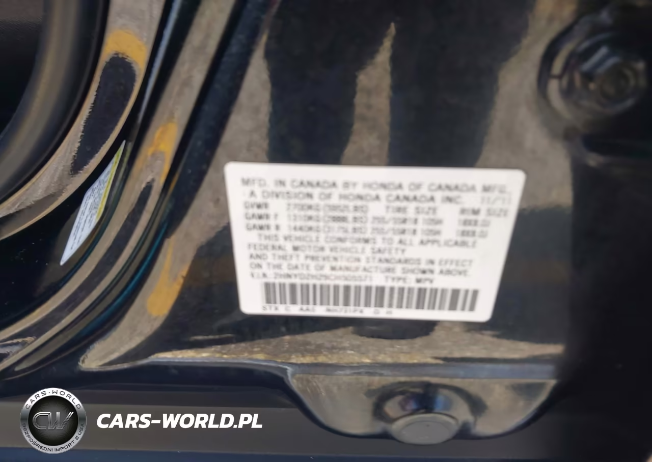 2012 Acura Mdx VIN:2HNYD2H29CH505571 - 9