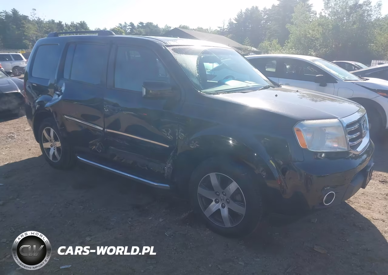 2013 Honda Pilot Touring VIN:5FNYF4H91DB008871 - 1