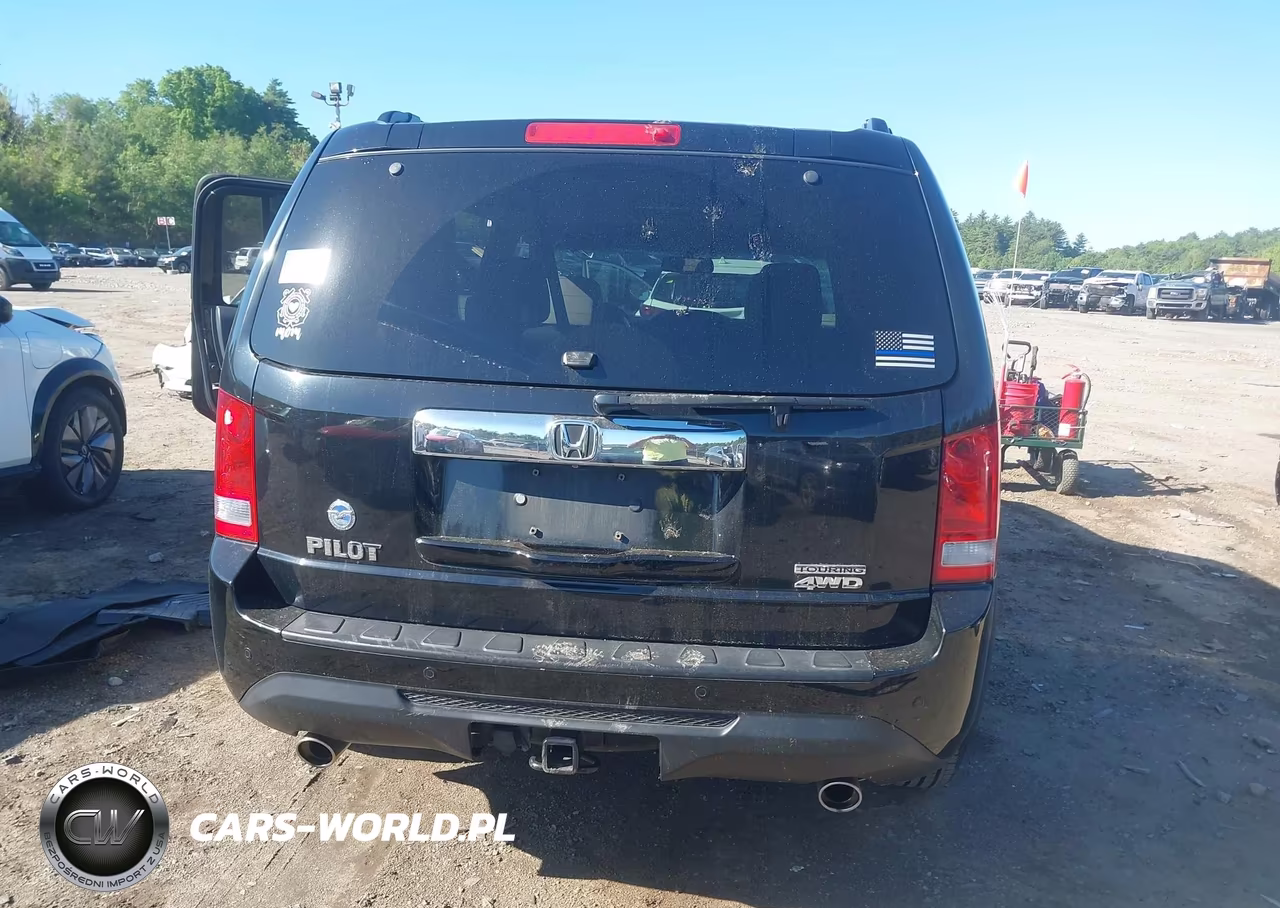 2013 Honda Pilot Touring VIN:5FNYF4H91DB008871 - 16