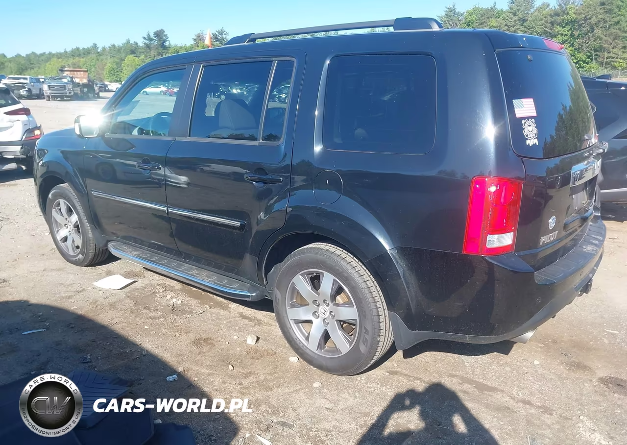 2013 Honda Pilot Touring VIN:5FNYF4H91DB008871 - 3