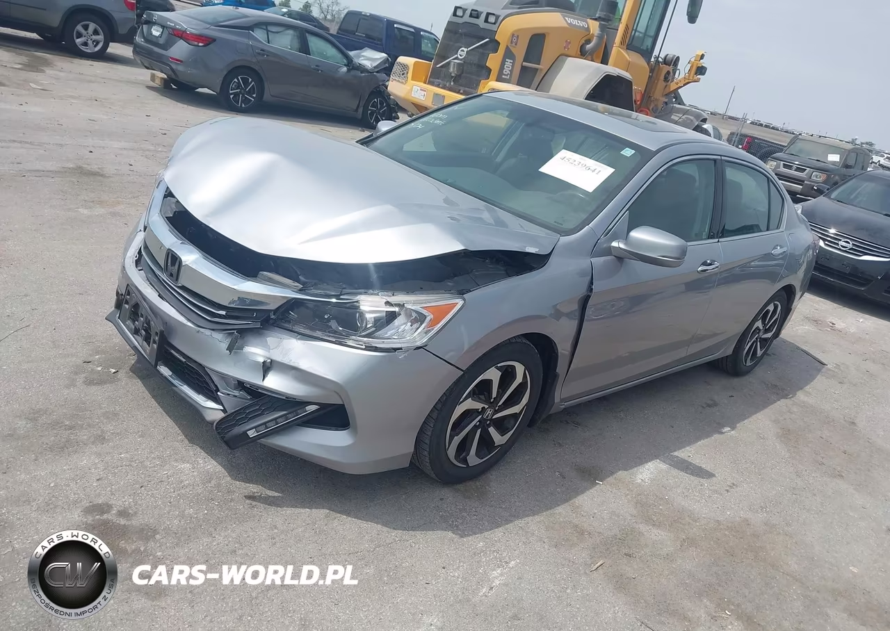 2017 Honda Accord Ex-L V6 VIN:1HGCR3F84HA024634 - 2