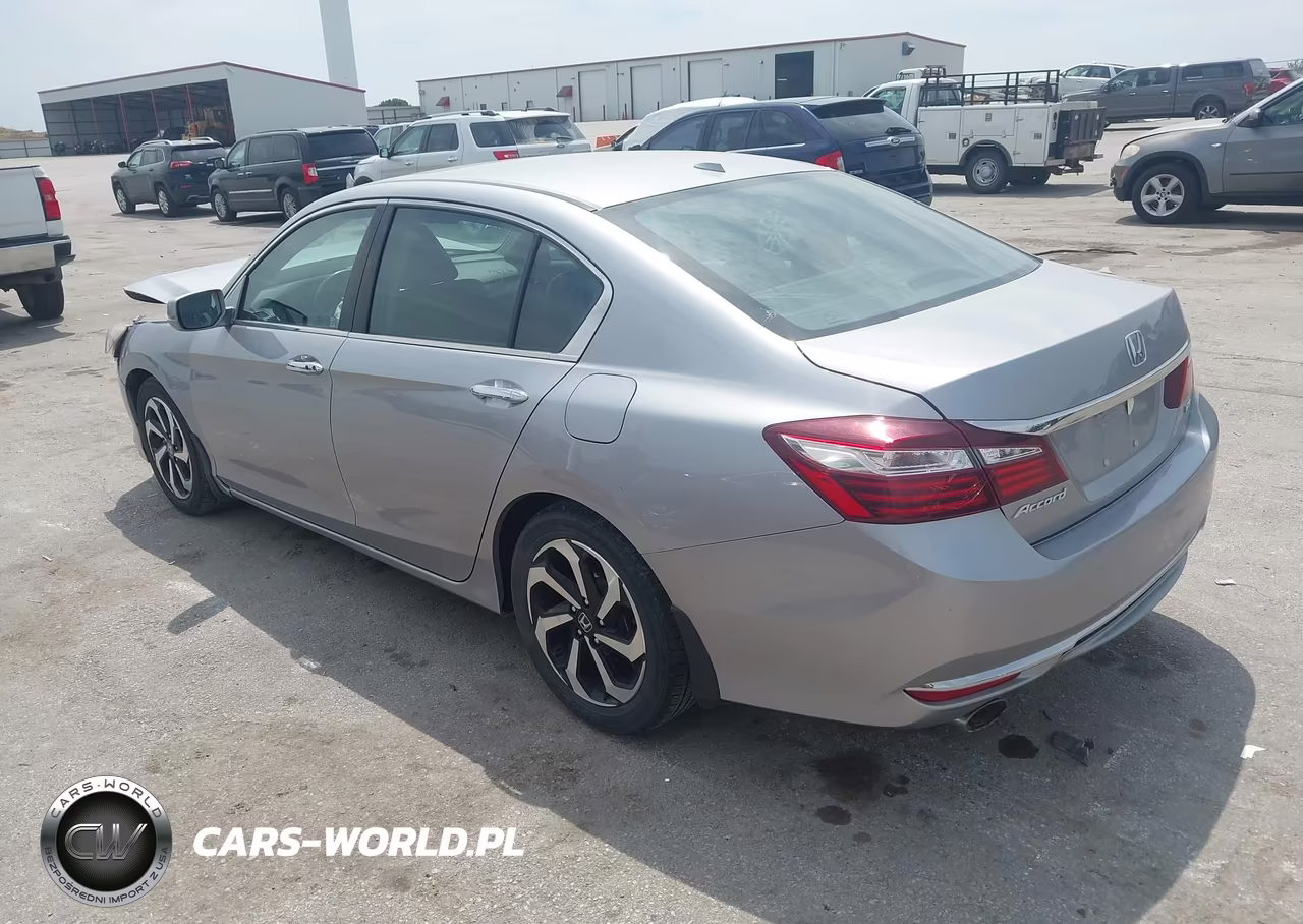 2017 Honda Accord Ex-L V6 VIN:1HGCR3F84HA024634 - 3