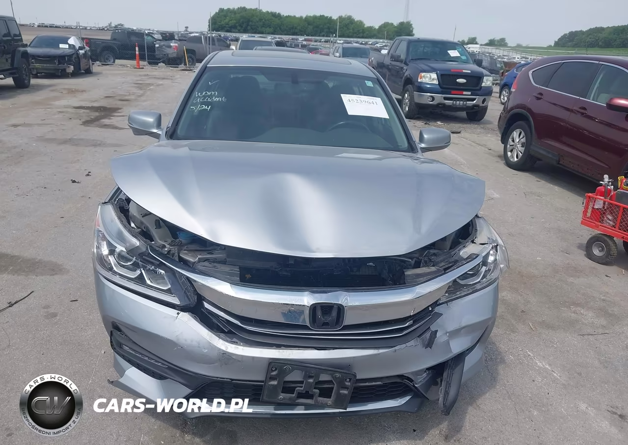 2017 Honda Accord Ex-L V6 VIN:1HGCR3F84HA024634 - 6