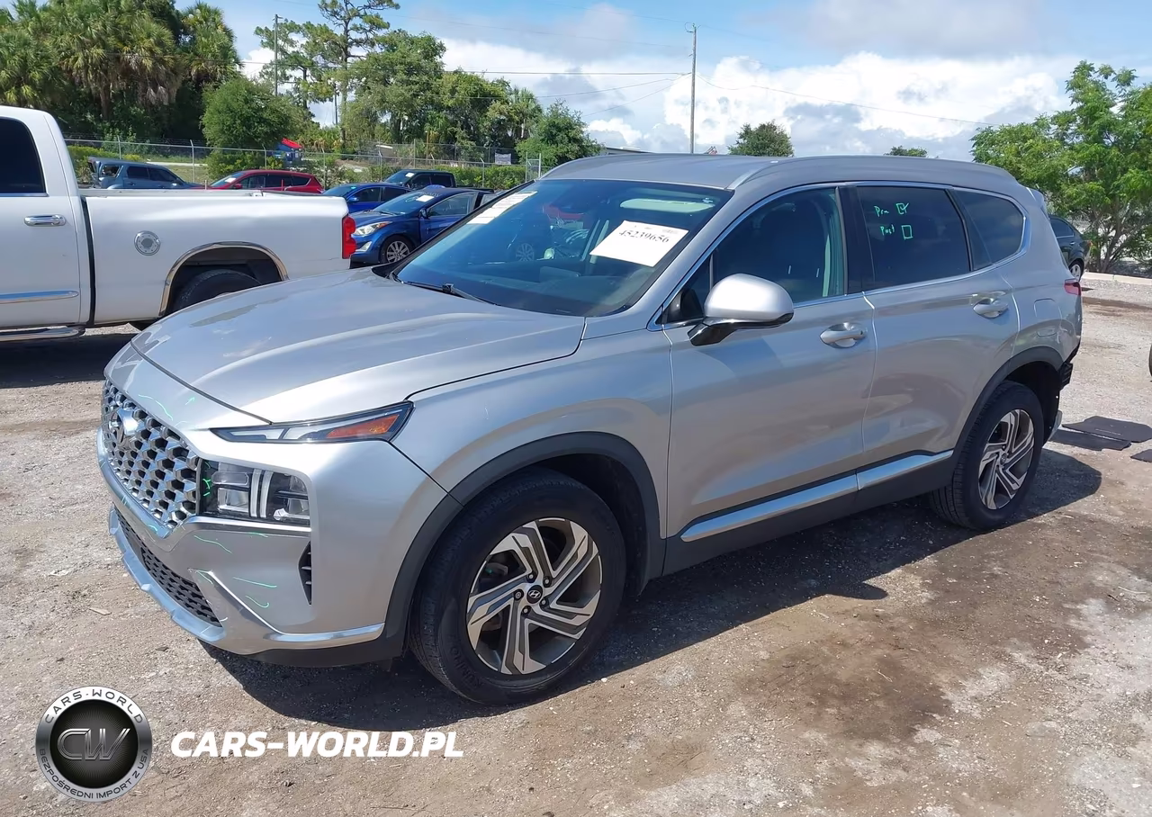 2021 Hyundai Santa Fe Sel VIN:5NMS24AJ5MH343121 - 2