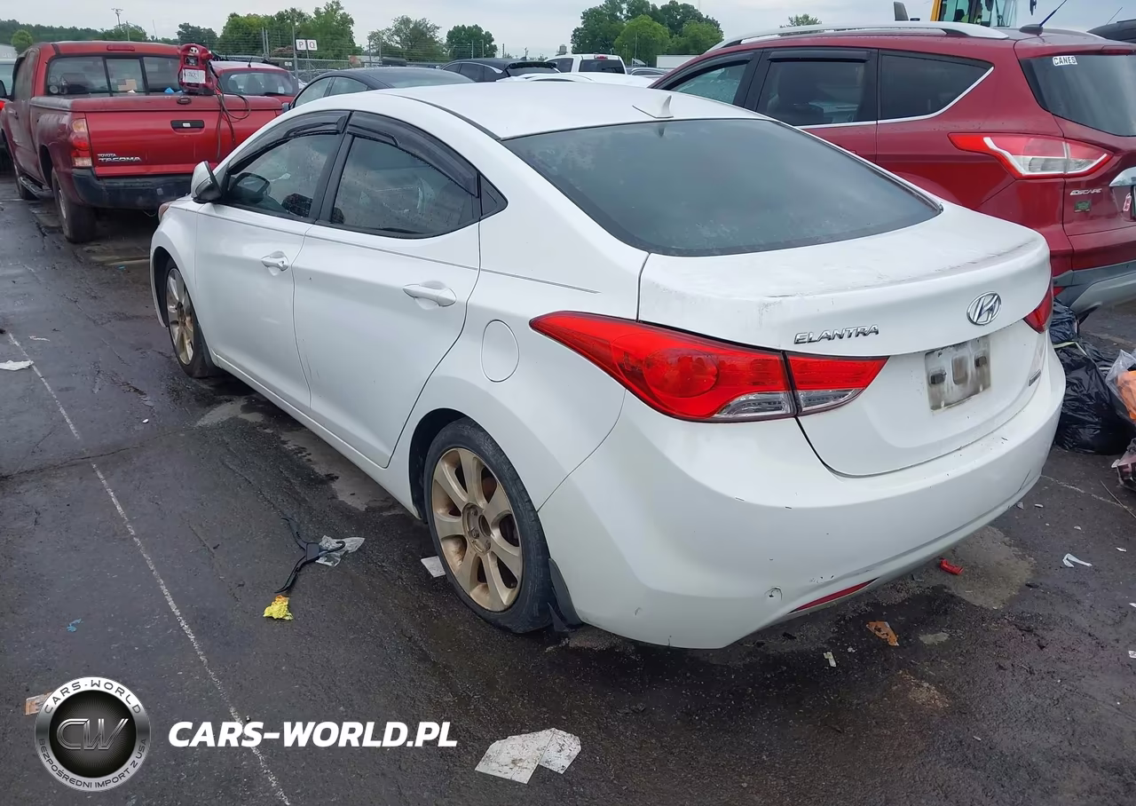 2012 Hyundai Elantra Limited VIN:5NPDH4AEXCH146103 - 3