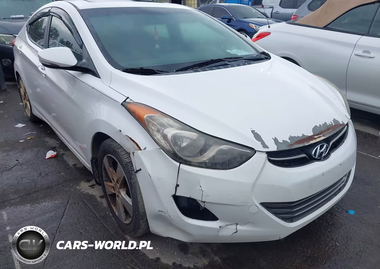 2012 Hyundai Elantra Limited VIN:5NPDH4AEXCH146103 - 6