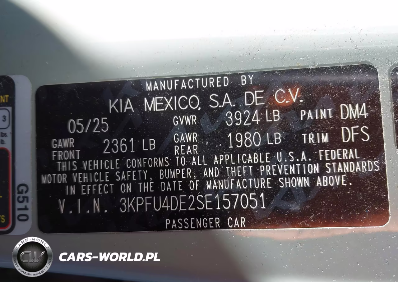 2025 Kia K4 Ex VIN:3KPFU4DE2SE157051 - 9