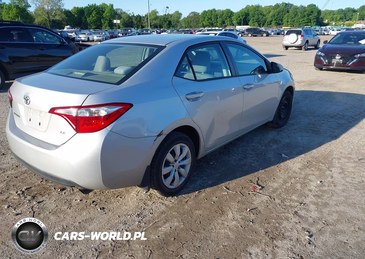2014 Toyota Corolla Le VIN:5YFBURHE0EP067843 - 4