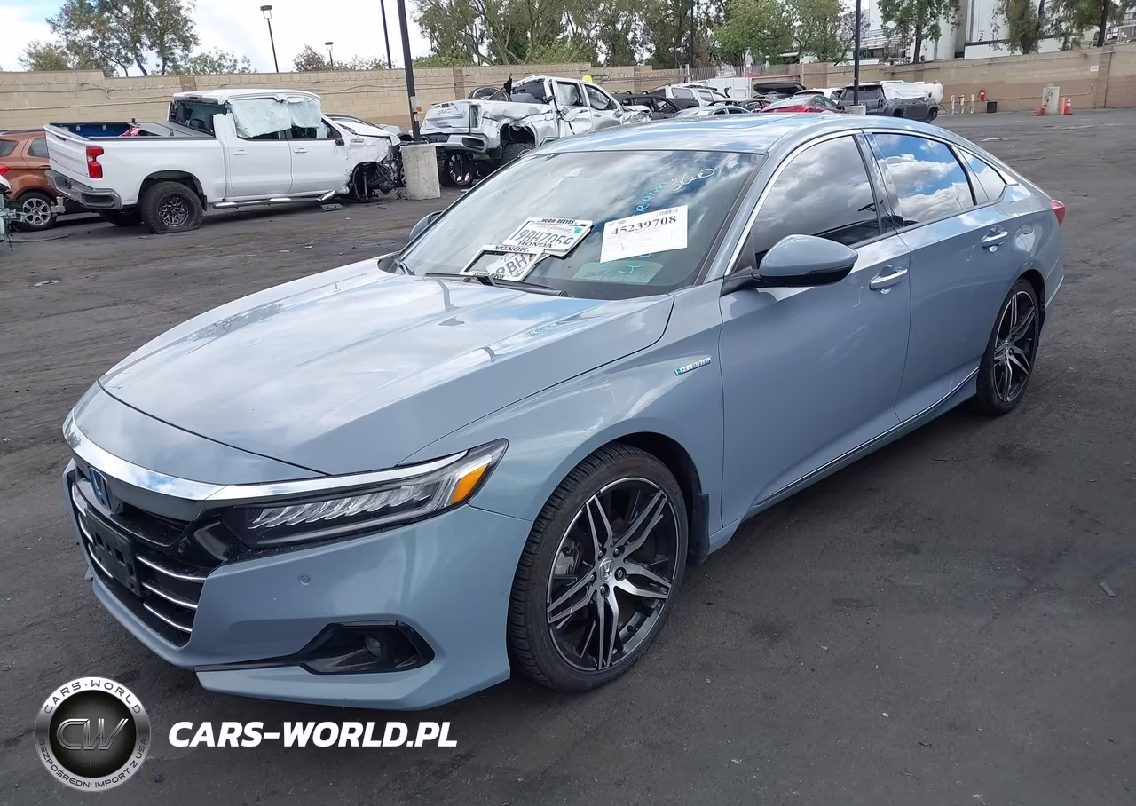 2022 Honda Accord Hybrid Touring VIN:1HGCV3F95NA016428 - 2