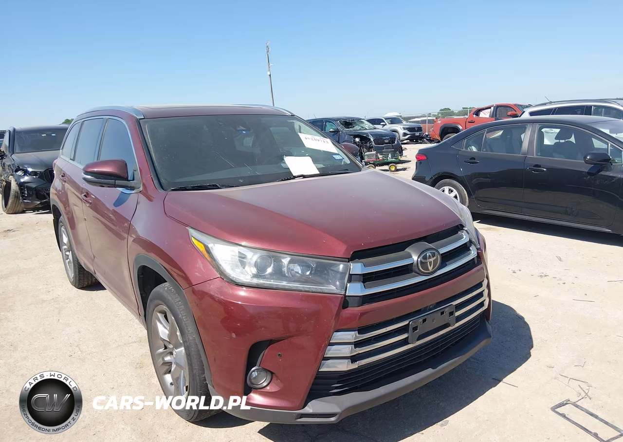 2017 Toyota Highlander Limited Platinum – zdjęcie 1 z 16