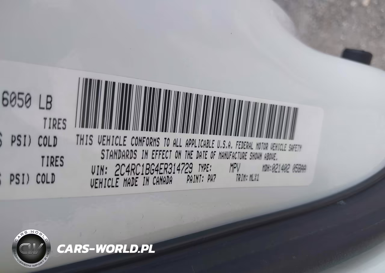 2014 Chrysler Town & Country Touring VIN:2C4RC1BG4ER314729 - 9