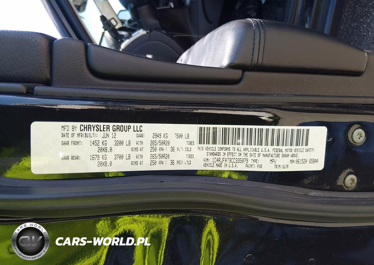 2012 Jeep Grand Cherokee Laredo VIN:1C4RJFAT9CC335079 - 9