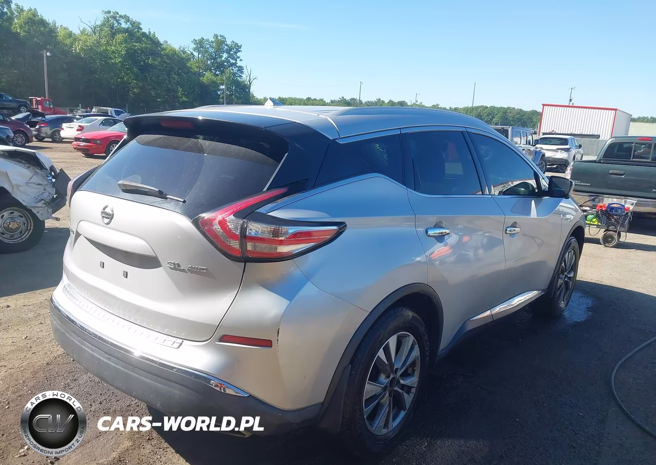 2015 Nissan Murano Sl VIN:5N1AZ2MH3FN244237 - 4