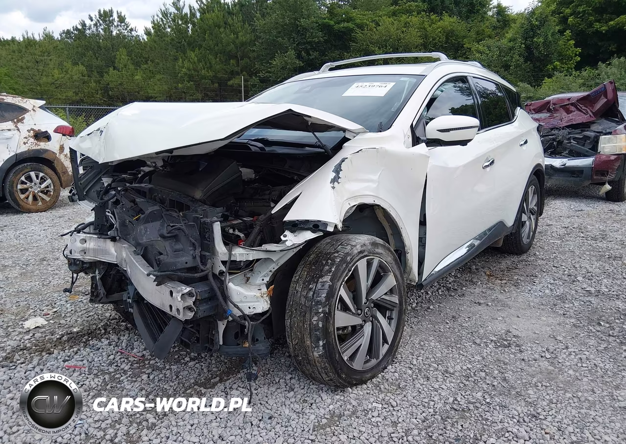 2020 Nissan Murano Sl Fwd VIN:5N1AZ2CJ0LN152180 - 2